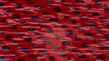 Lüks hareket projeleri için soyut tasarım stili animasyonu olan üst düzey dijital doku