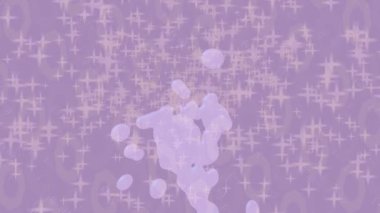 Soyut hareket desenli fütüristik video üretimi için dinamik dijital arkaplan