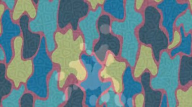 Profesyonel video projeleri sanat tarzı için organik hareketli arkaplan tasarımı