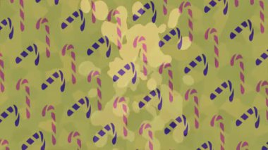 Soyut hareket desenli fütüristik video üretimi için dinamik dijital arkaplan