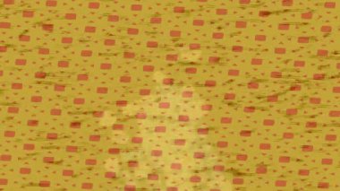 Benzersiz dijital animasyon tarzı grafikleri olan yaratıcı ortam tasarımı için yenilikçi hareket dokusu