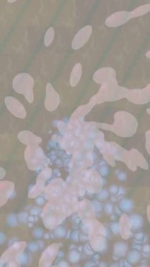 Organik desenli yüzey giriş stili video film sanatı ile soyut arkaplan tasarımı