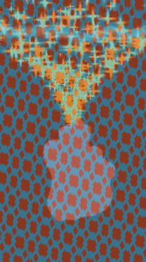 Benzersiz hareket dokusu tasarım sanatı ile profesyonel video düzenleme için modern soyut grafikler