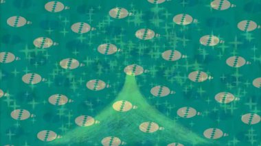 Benzersiz dijital animasyon tarzı grafikleri olan yaratıcı ortam tasarımı için yenilikçi hareket dokusu