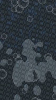 Soyut hareket desenli fütüristik video üretimi için dinamik dijital arkaplan