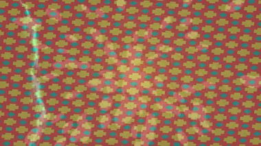 Benzersiz dijital animasyon tarzı grafikleri olan yaratıcı ortam tasarımı için yenilikçi hareket dokusu