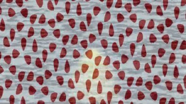 Dijital doku yüzey tasarım biçimi ile modern video animasyonu için gelişmiş hareket grafikleri