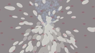 Dijital doku yüzey tasarım biçimi ile modern video animasyonu için gelişmiş hareket grafikleri