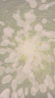 Organik desenli yüzey giriş stili video film sanatı ile soyut arkaplan tasarımı