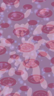 Yaratıcı video düzenleme film arkaplan tasarımı için minimalist organik hareket grafikleri