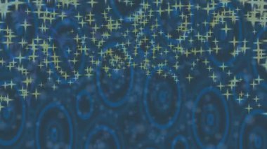 Benzersiz hareket grafikleri tasarım sanatına sahip yaratıcı film üretimi için özet bir arkaplan