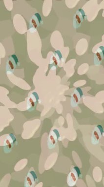 Modern medya üretimi için fütüristik dijital soyut doku sinematik tarz hareketli grafik ögesi