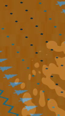 Benzersiz hareket dokusu tasarım sanatı ile profesyonel video düzenleme için modern soyut grafikler