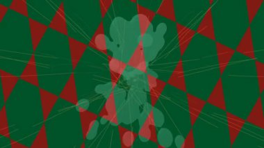 Soyut hareket desenli fütüristik video üretimi için dinamik dijital arkaplan