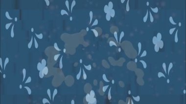 Modern medya üretimi için fütüristik dijital soyut doku sinematik tarz hareketli grafik ögesi