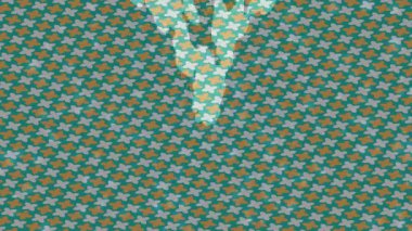 Organik desenli yüzey giriş stili video film sanatı ile soyut arkaplan tasarımı