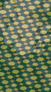 Benzersiz dijital animasyon tarzı grafikleri olan yaratıcı ortam tasarımı için yenilikçi hareket dokusu