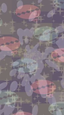 Benzersiz hareket grafikleri tasarım sanatına sahip yaratıcı film üretimi için özet bir arkaplan