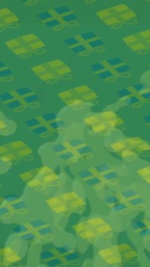 Organik desenli yüzey giriş stili video film sanatı ile soyut arkaplan tasarımı