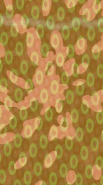 Soyut hareket desenli fütüristik video üretimi için dinamik dijital arkaplan