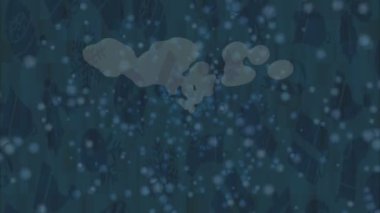 Profesyonel video projeleri sanat tarzı için organik hareketli arkaplan tasarımı