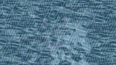 Benzersiz video giriş tasarımı projeleri için detaylı yüzey kalıbı film animasyon stili grafik girişi