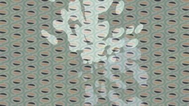 Profesyonel video projeleri sanat tarzı için organik hareketli arkaplan tasarımı