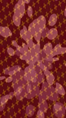 Dijital doku yüzey tasarım biçimi ile modern video animasyonu için gelişmiş hareket grafikleri