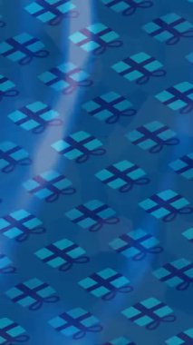 Benzersiz video giriş tasarımı projeleri için detaylı yüzey kalıbı film animasyon stili grafik girişi