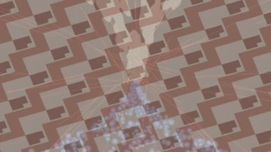 Profesyonel video projeleri sanat tarzı için organik hareketli arkaplan tasarımı