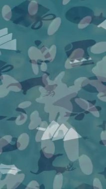 Modern medya üretimi için fütüristik dijital soyut doku sinematik tarz hareketli grafik ögesi