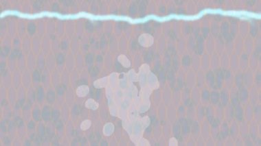 Dijital doku yüzey tasarım biçimi ile modern video animasyonu için gelişmiş hareket grafikleri