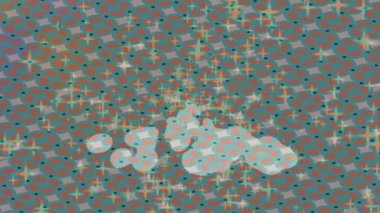 Benzersiz video giriş tasarımı projeleri için detaylı yüzey kalıbı film animasyon stili grafik girişi