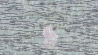 Benzersiz hareket grafikleri tasarım sanatına sahip yaratıcı film üretimi için özet bir arkaplan