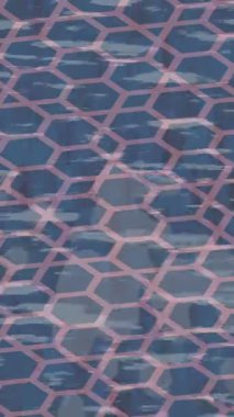 Benzersiz dijital animasyon tarzı grafikleri olan yaratıcı ortam tasarımı için yenilikçi hareket dokusu