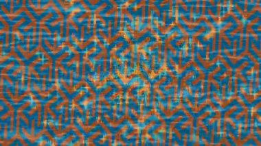 Soyut hareket desenli fütüristik video üretimi için dinamik dijital arkaplan