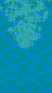 Organik desenli yüzey giriş stili video film sanatı ile soyut arkaplan tasarımı