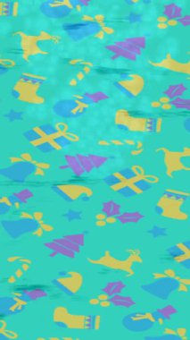 Organik desenli yüzey giriş stili video film sanatı ile soyut arkaplan tasarımı