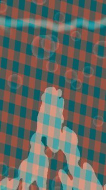 Dijital doku yüzey tasarım biçimi ile modern video animasyonu için gelişmiş hareket grafikleri