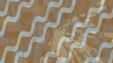 Soyut hareket desenli fütüristik video üretimi için dinamik dijital arkaplan