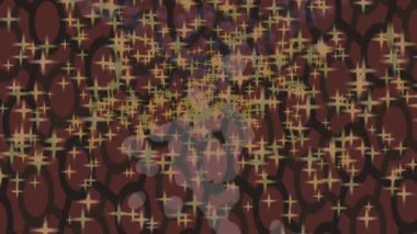 Soyut hareket desenli fütüristik video üretimi için dinamik dijital arkaplan