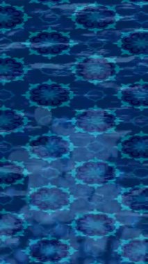 Benzersiz dijital animasyon tarzı grafikleri olan yaratıcı ortam tasarımı için yenilikçi hareket dokusu