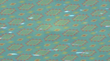 Benzersiz video giriş tasarımı projeleri için detaylı yüzey kalıbı film animasyon stili grafik girişi