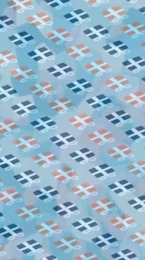 Organik desenli yüzey giriş stili video film sanatı ile soyut arkaplan tasarımı