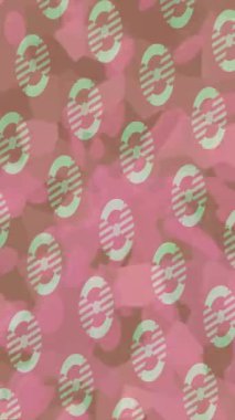 Dijital doku yüzey tasarım biçimi ile modern video animasyonu için gelişmiş hareket grafikleri