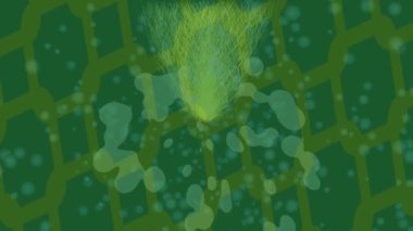 Benzersiz video giriş tasarımı projeleri için detaylı yüzey kalıbı film animasyon stili grafik girişi