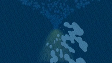 Estetik doku arkaplan tasarımı renkli hareket grafikleri ile moda film giriş profosyoneli