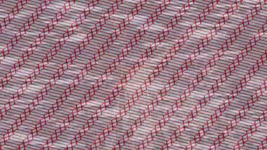 Benzersiz video giriş tasarımı projeleri için detaylı yüzey kalıbı film animasyon stili grafik girişi