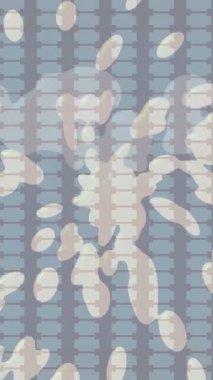 Yaratıcı video düzenleme film arkaplan tasarımı için minimalist organik hareket grafikleri