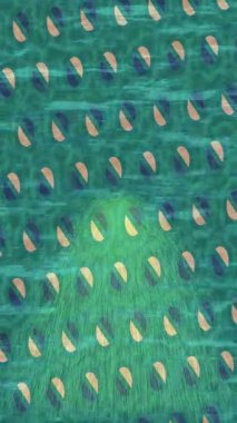 Benzersiz dijital animasyon tarzı grafikleri olan yaratıcı ortam tasarımı için yenilikçi hareket dokusu